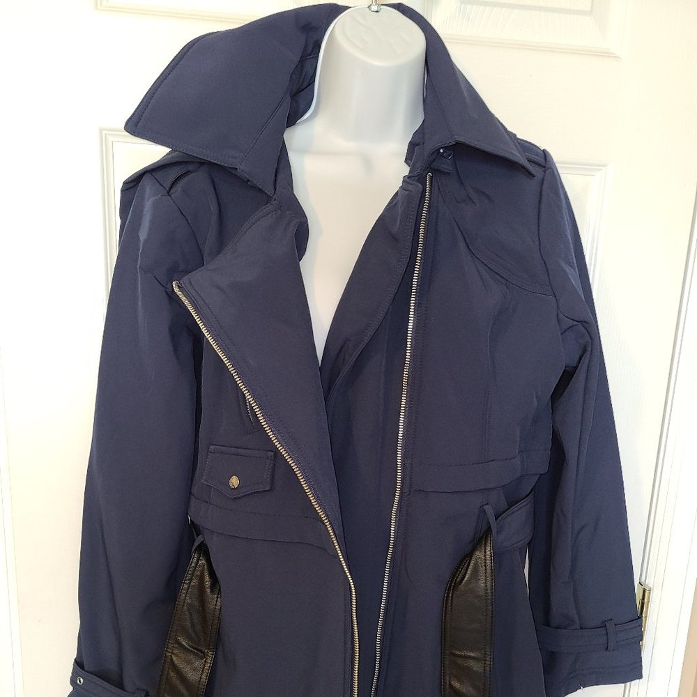 Navy Steve Madden Jacket Sz L NWT